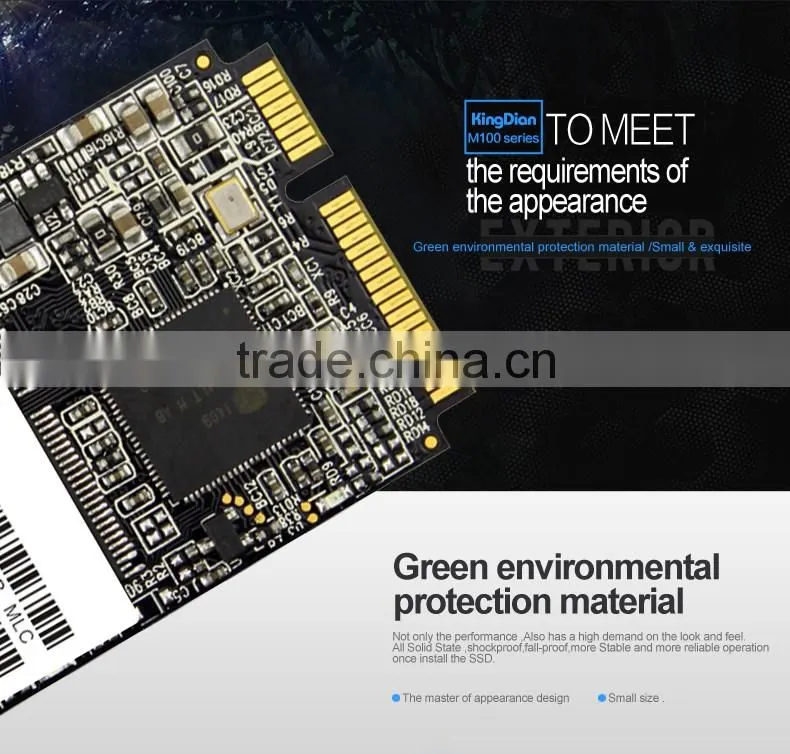 High Performance KingDian Solid State Drive SSD 32GB MSATA Stock Internal/External Hard Drive For MacBook and PC
