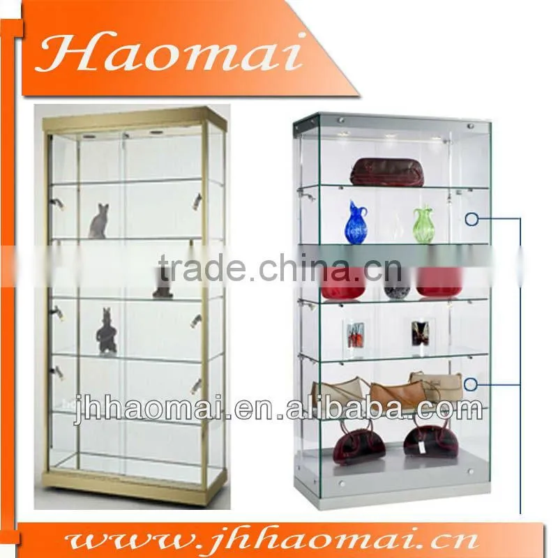 spot lighted Display Case
