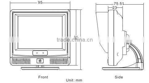 3.5" camera rear view system, Reverse parking camera