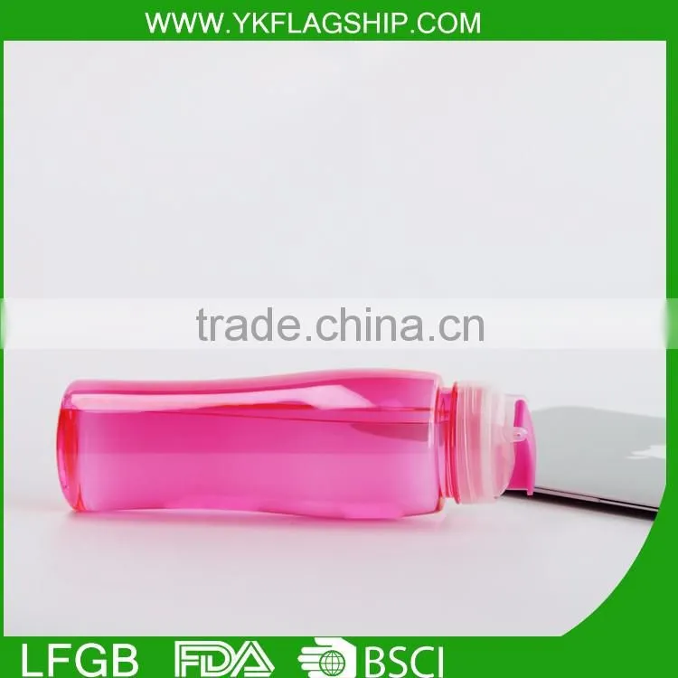 Hot Selling plastic transparent joyshaker water bottle with straw,fruit infuser water bottle