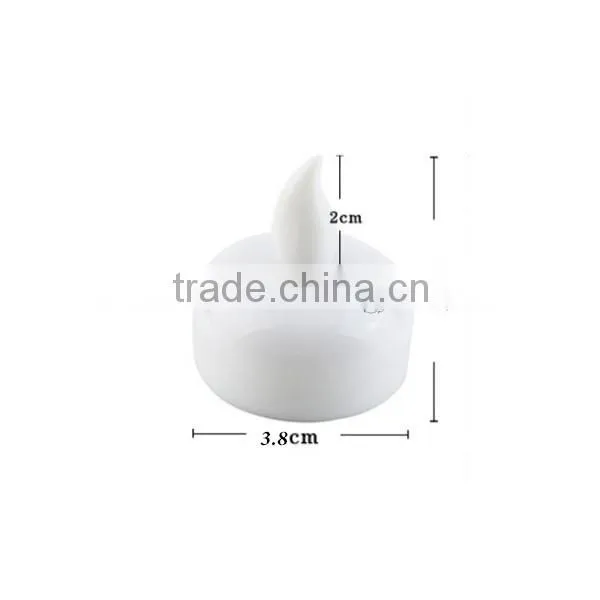 12Pcs Colorful Waterproof Floating LED Tea Light Candle