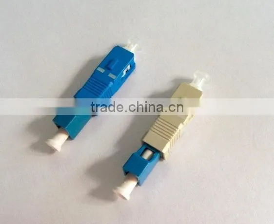 Telecommunication male-female structure SC-LC Fiber Optical Adapter