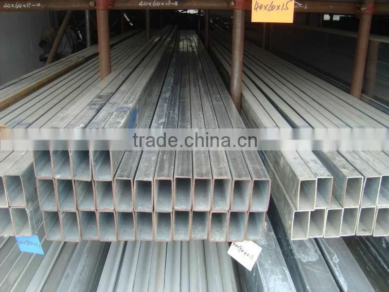 rectangle galvanzed steel pipe
