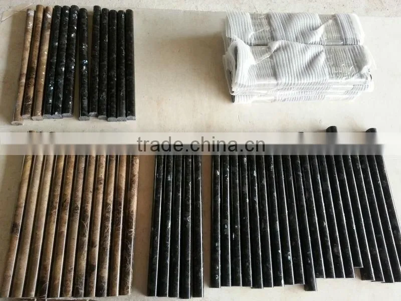 Volakas stone line stone chair rail moulding