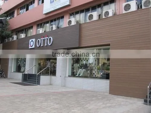 Hot sale wood plastic composite wall panel for outdoor