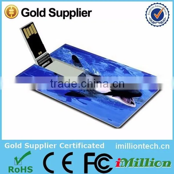 Ultra slim Card shaped USB Flash Drive/Flip Card USB