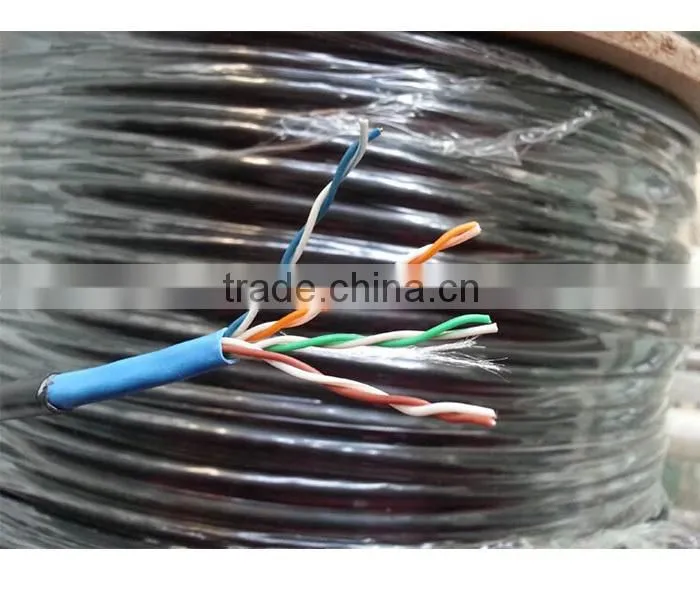 150'Ft Outdoor Direct Burial Flood Cable Waterproof Network Cat5e Ethernet cable