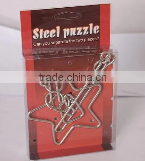 New fashion intelligence toy steel puzzle / magic toys puzzles / flexible puzzle toy