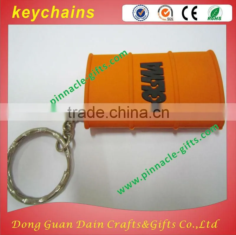 custom design PVC keychain,metal key chain