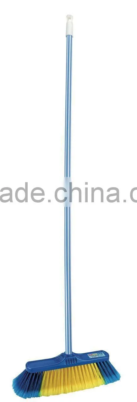 Floor Broom Lux with long plastic quality handle