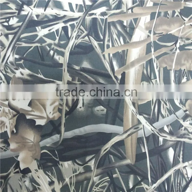 Nantong wholesale soft 60 polyester 40 cotton burnout spandex fabric manufacture for cloth