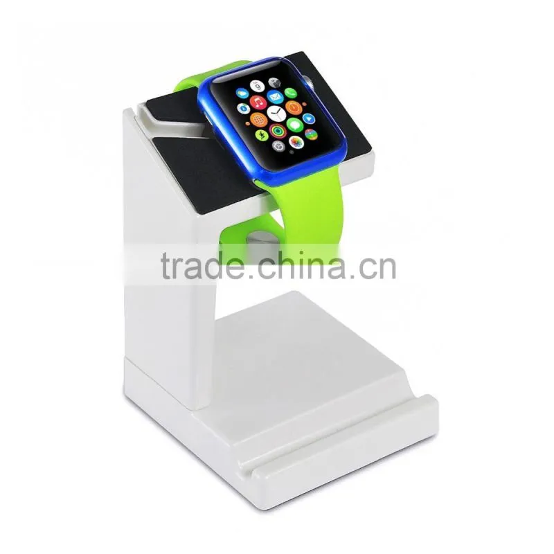 Hot selling factory price 2 in 1 stand holder for apple watch for iPhone