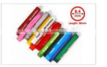 10PCS 100MMX14MM Good Quality Wax Crayon.