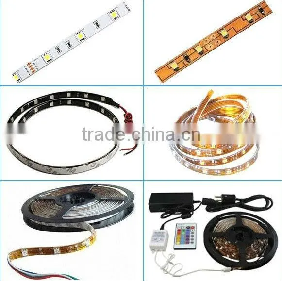 LED RGB remote controller smd 5050 3528 14.4w led strip 30cm rgb strip