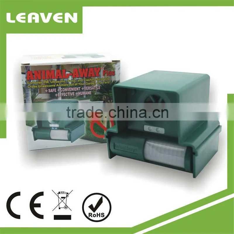 PIR + Ultrasonic and Flash Bird Repellent/ Pest repellent / Pest Bird Repellr