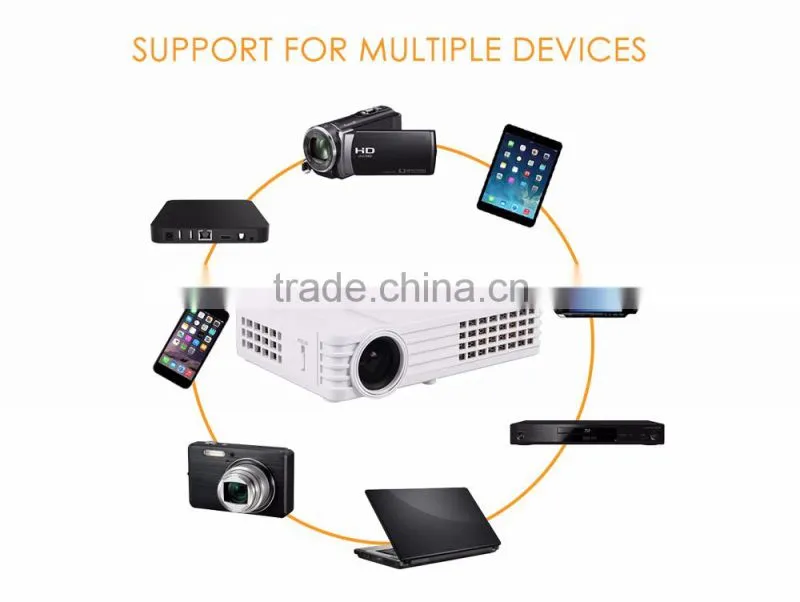 Mini Projector Mobile Phone Mini Portable Projector LED Mini Pocket Projector
