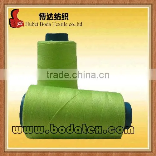 100% spun polyester yarn for sewing thread