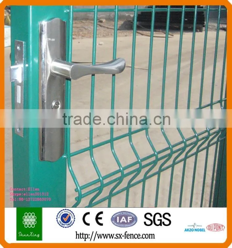 Alibaba China trade assurance ISO9001 mesh fencing gate