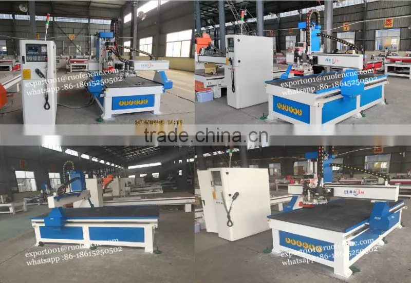 FLDM F3 cheap price auto tool changer cnc carving wooden door cutting machine