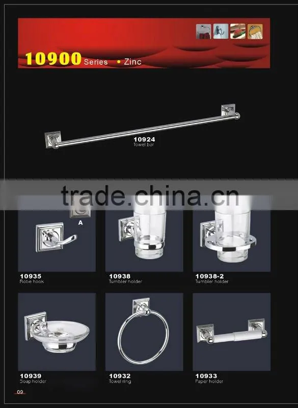 wt-1074 Chrome Wall mounted hotel makeup bathroom mirror