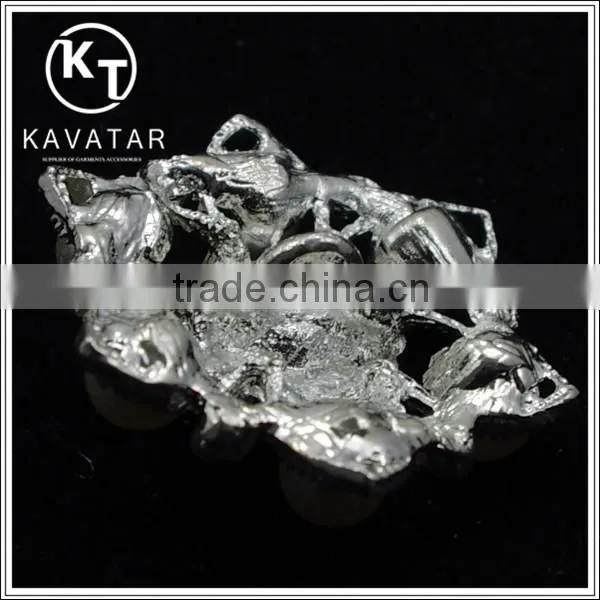 Good quality NK005 metal rhinestone button for clothes