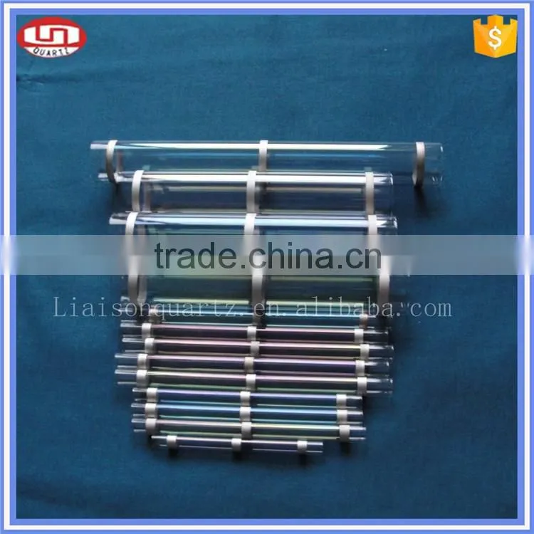 China wholesale quartz heating tube with coating surface
