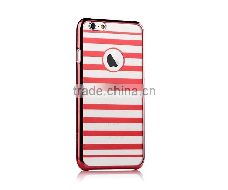 Protective And Durable Electroplating PC Back Phone Case Cover For Iphone 6 6s 6 plus 6s plus