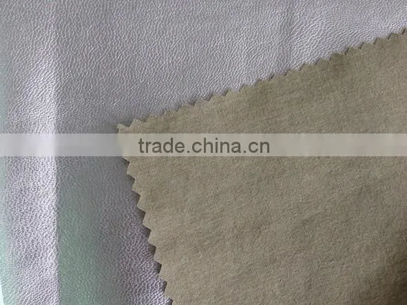 Fashion embossed PU leather for shoes and garments