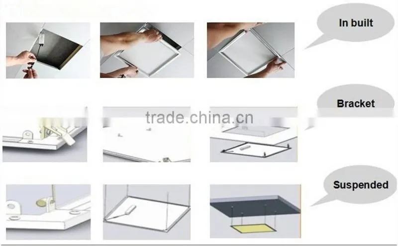 China Supplier Surface Mounted Slim Rectangular Flat Panel LED Lighting