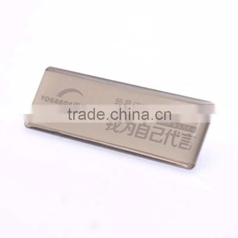 Permanent Self Adhesive Metal nameplate,metal label badge