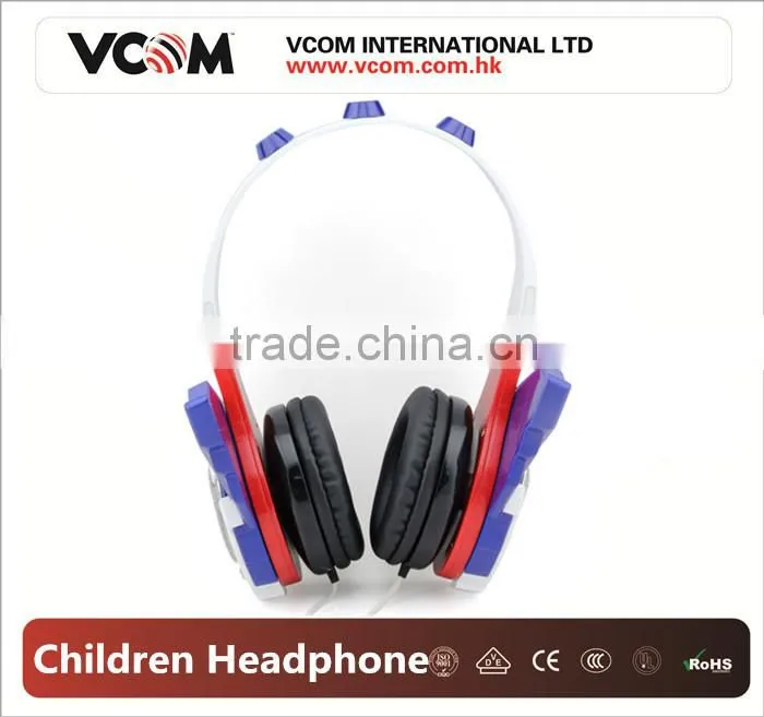 VCOM 2015 Most Popular Birthday Gift For Kids Headphones for Children