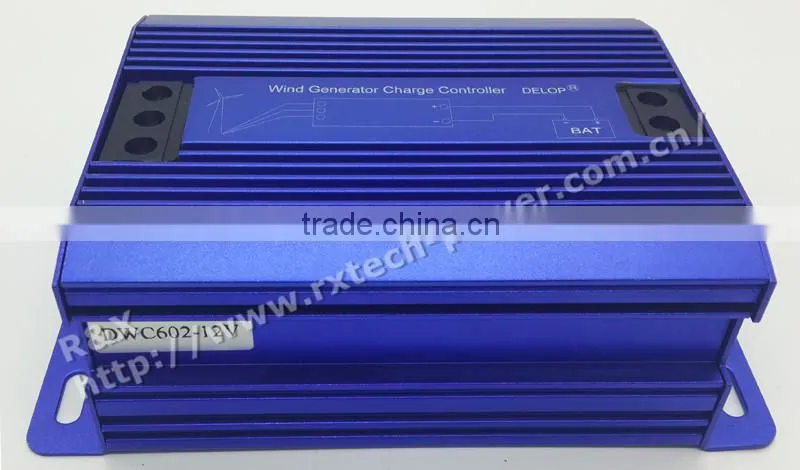 600w wind power controller for 600w wind turbine generator, 12V and 24V optional, max 800w, blue color, high-efficiency