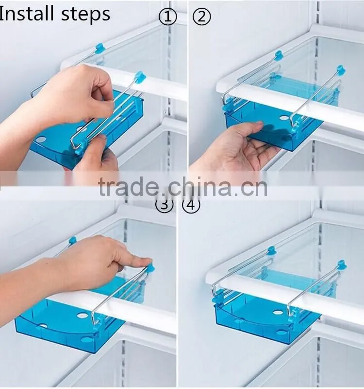 New design innovative fashionable drawer type storage plastic box promotional