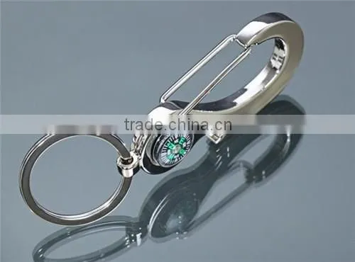 Promotional factory price metal reflective keychain