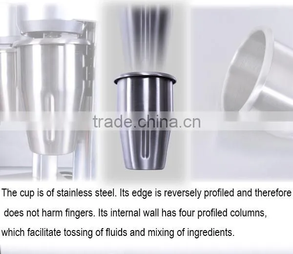 stainless steel two kinds of automatic milk shake making machine