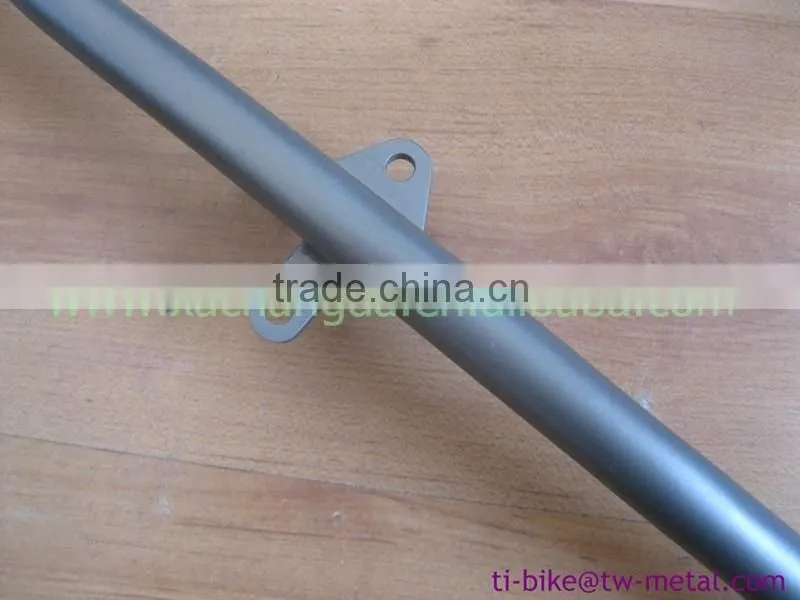 factory storage titanium front rack customized titanium bicycle rack 25kg carrier capacity hotsale titanium bicycle front rack