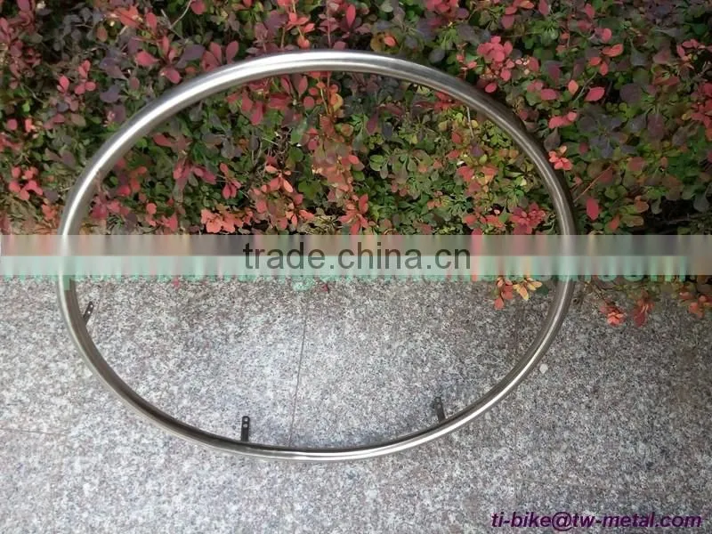 Titanium Wheelchair Rim High Quality Titanium Bike Wheel Rim China Made Titanium Bicycle Wheel Rim for Wheelchair or Bikes