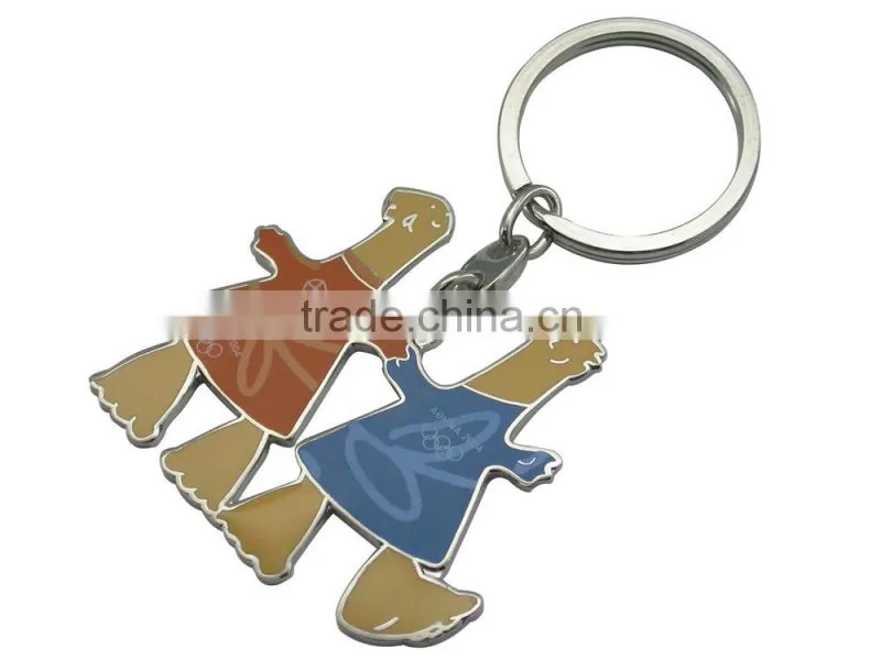T-shirt custom metal enamel key holder
