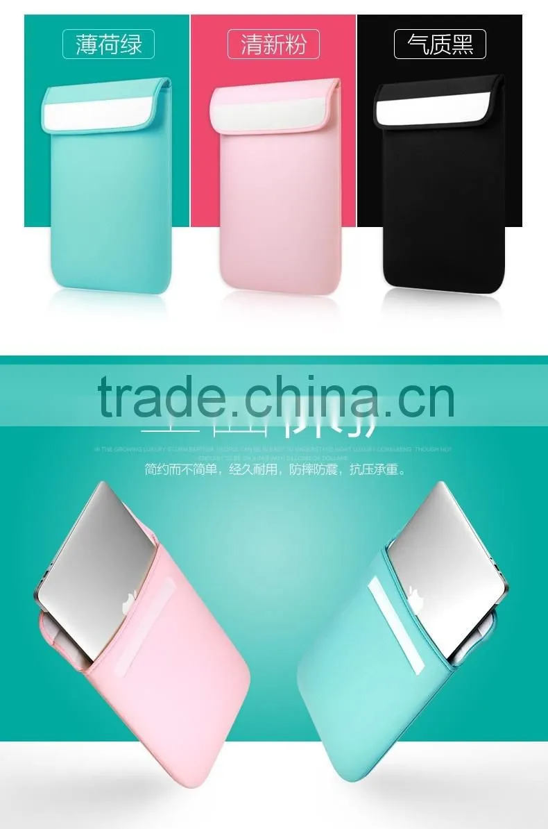 Newest Laptop Sleeve Case For Macbook 11-15.4" Notebook Bag