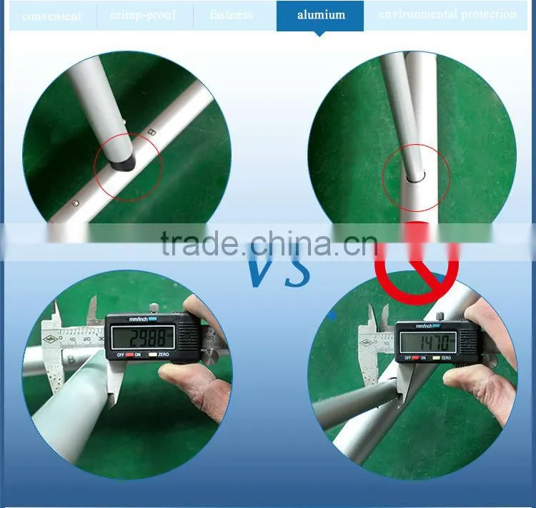 screw cap Korea X banner display with factory price