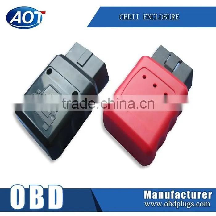 Wholesale Price White Plastic Material OBD2 Case for GPS Tracker