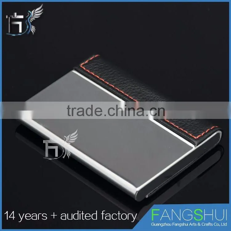 wholesale leather card wallet card holder cheap for sale