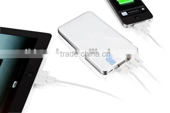 portable USB output pwer bank external battery charger,battery charging station for mobile phone/tablet