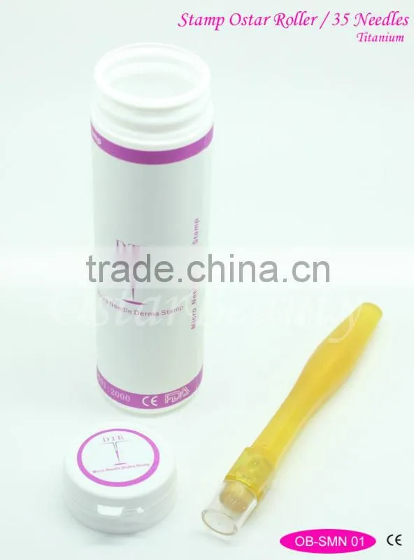 (2015 Ostar Factory) 35 needles derma stamp eye roller for skin care OB-SMN 01