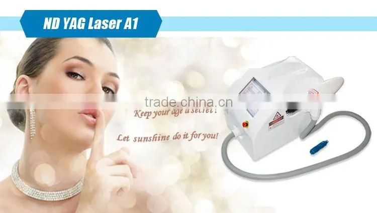 Hot selling portable machine tattoo for yag laser tattoo removal