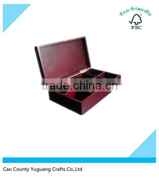 wooden tea box