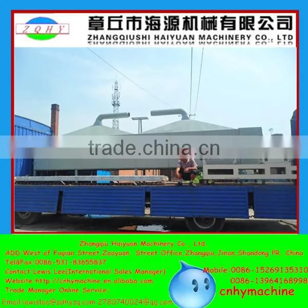 Zhangqiu Haiyuan snack food double extruder machine with CE/ISO Certificate