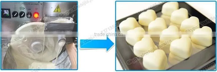 Professional stainless steel automatic machine to melt chocolate
