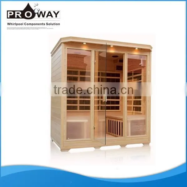 1750x1350x1900mm Indoor Good Far Infrared Sauna Room