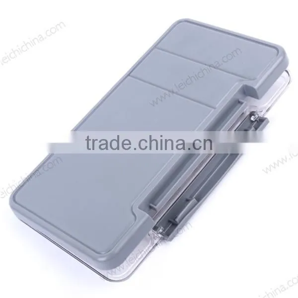 waterproof slim magnetic plastic fly box